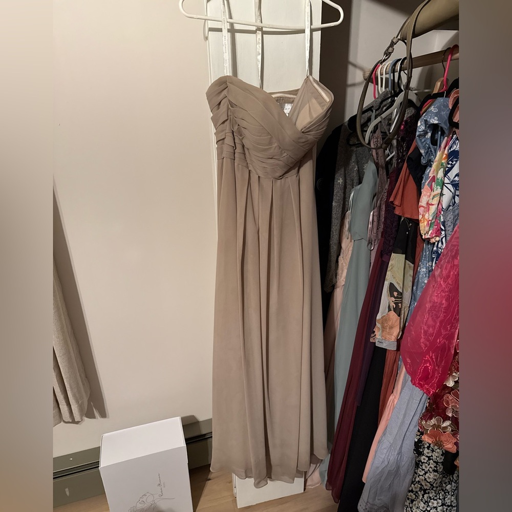 Levkoff strapless dress